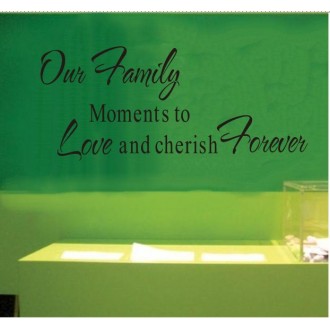 Family Love Forever Wall Decal